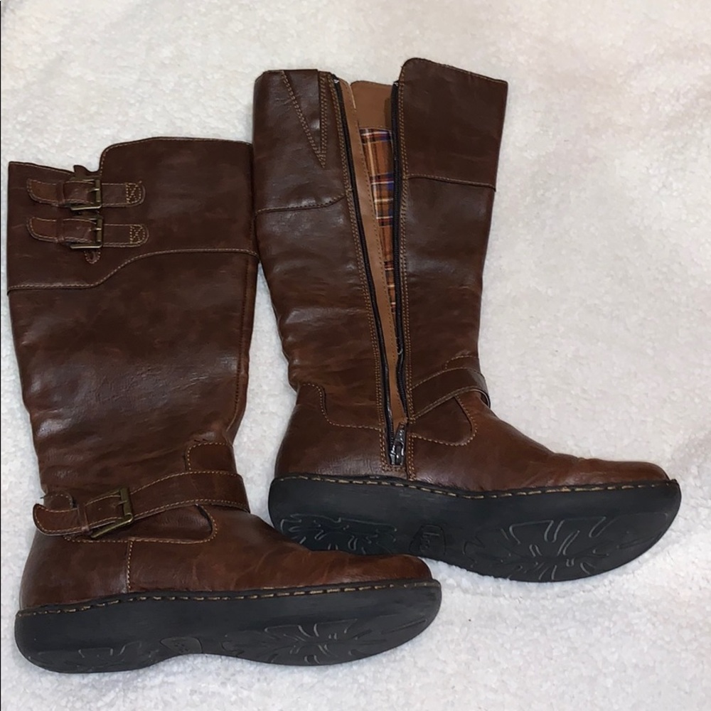 b.o.c. Tall leather boots